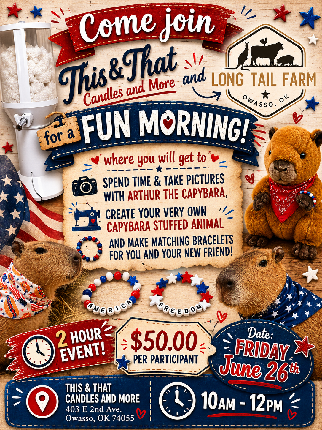 06/26/26 CAPY 4th of July Party (Friday 10:00am)