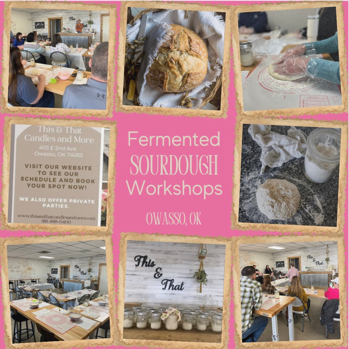 05/17/26 Sourdough Workshop (Sunday 2:00pm)
