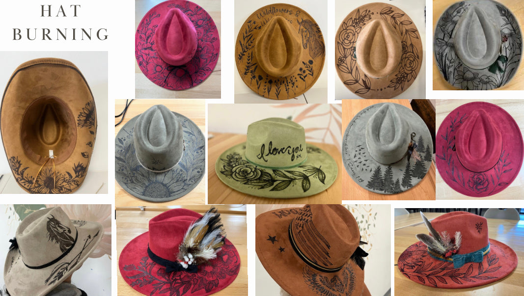 Private Customized Hat Burning Workshop (Thursday 5:00pm)