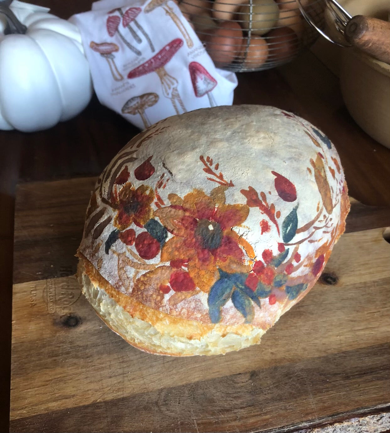 9/05/25 Bristle and Crumb Presents – Painting Sourdough Boules