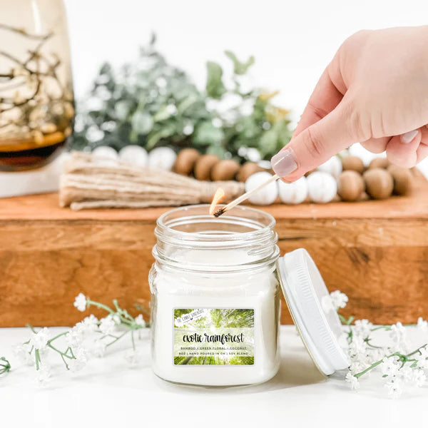 Exotic Rainforest 8 oz Candle