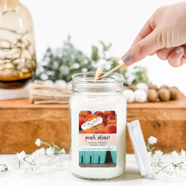 Peach, Please 8 oz Candle