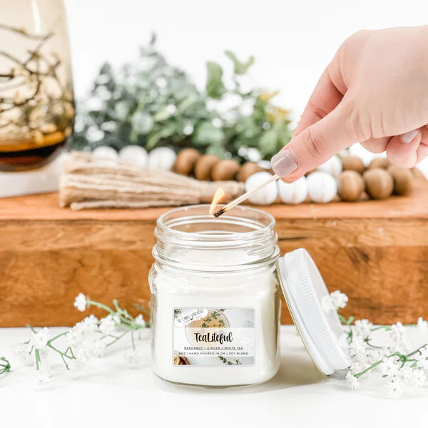TeaLiteful 8 oz Candle