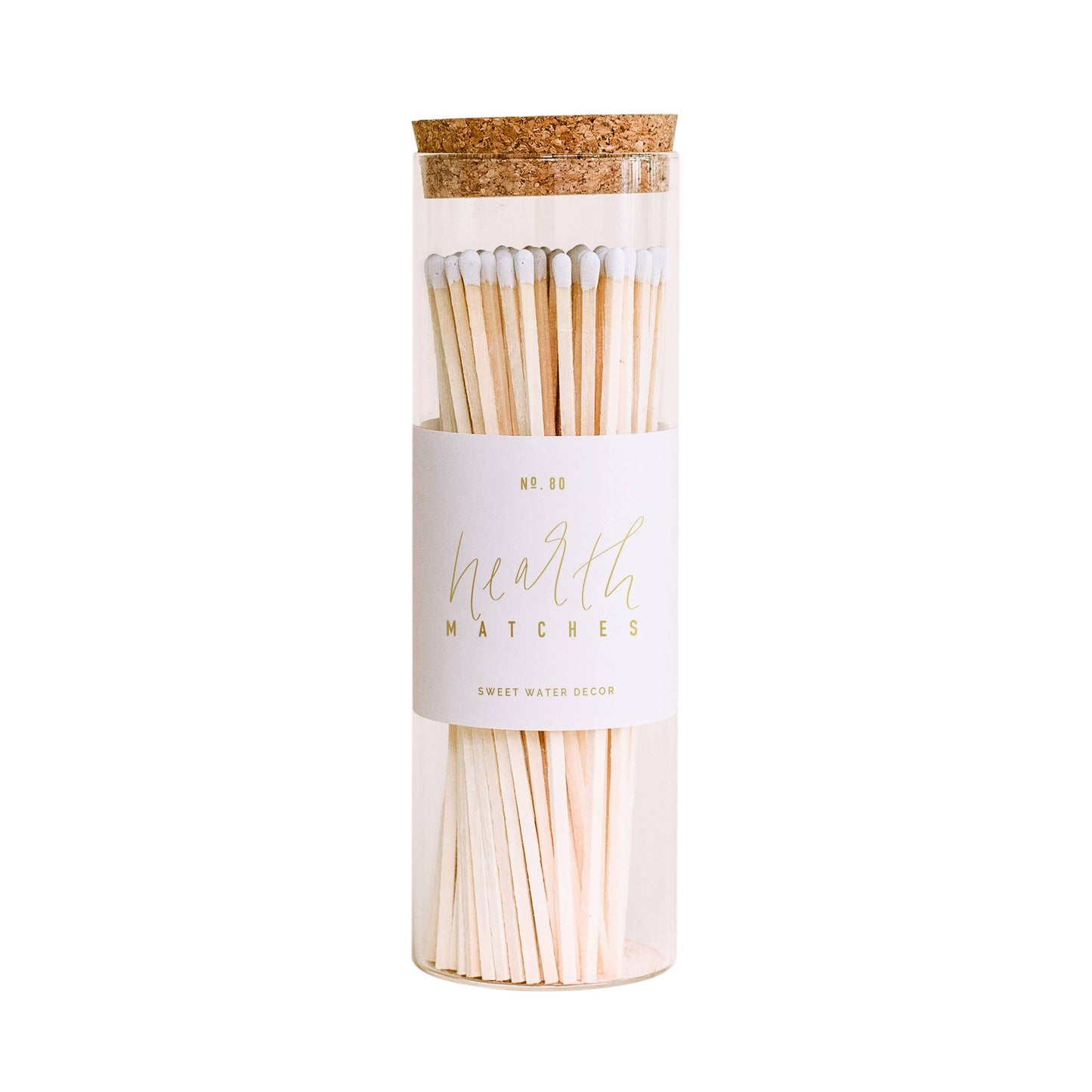 Hearth Matches - White Tip - 80 Count, 7"