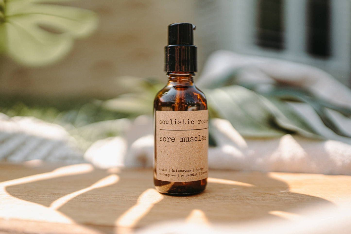 Sore Muscle Relief | Made with Arnica