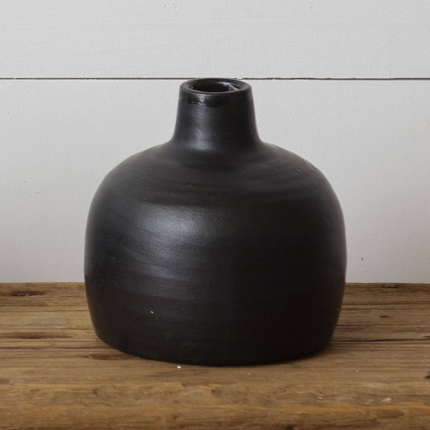 Black Matte Vase, Small