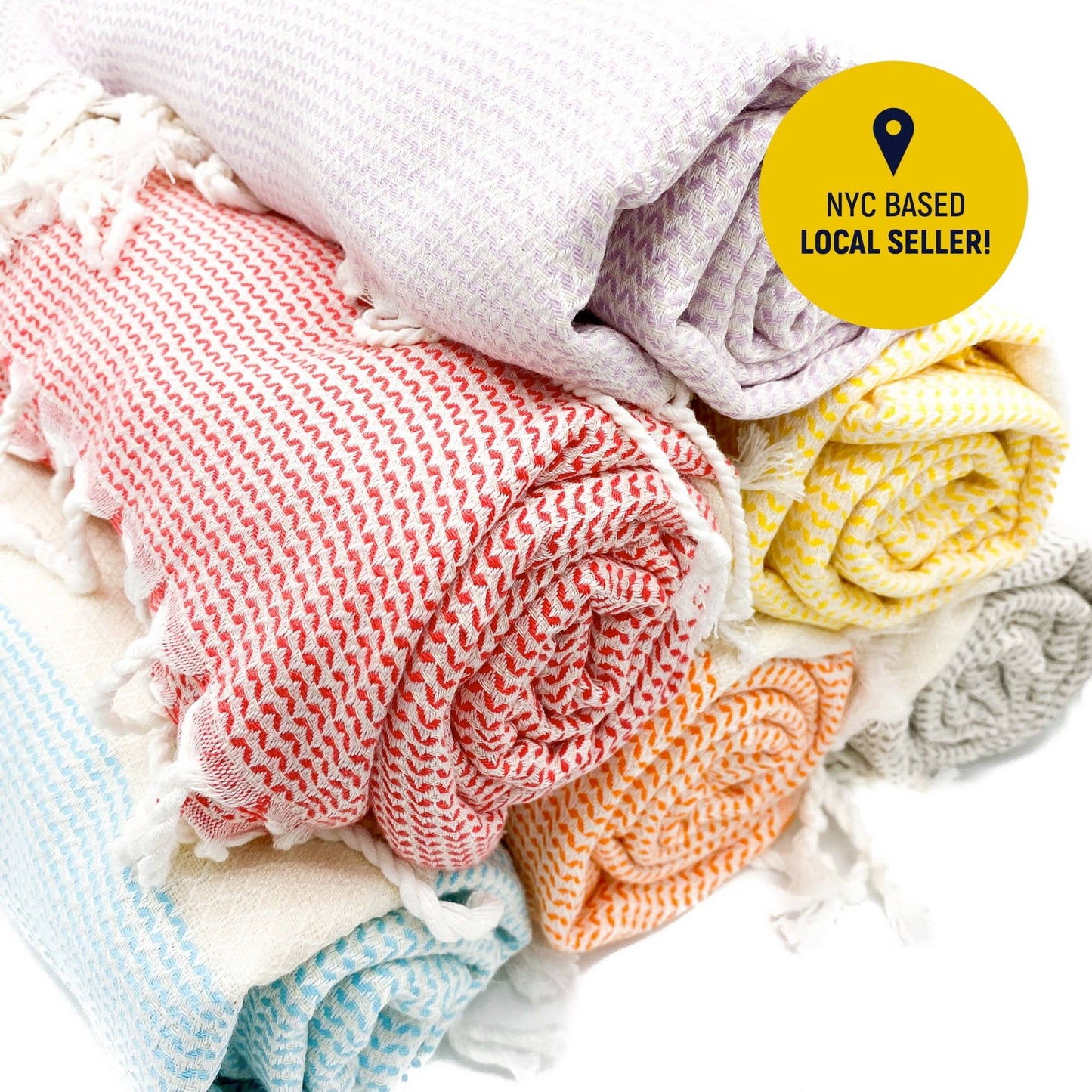 Turkish Towel | Peshtemal | Sand Resistant Beach Towel
