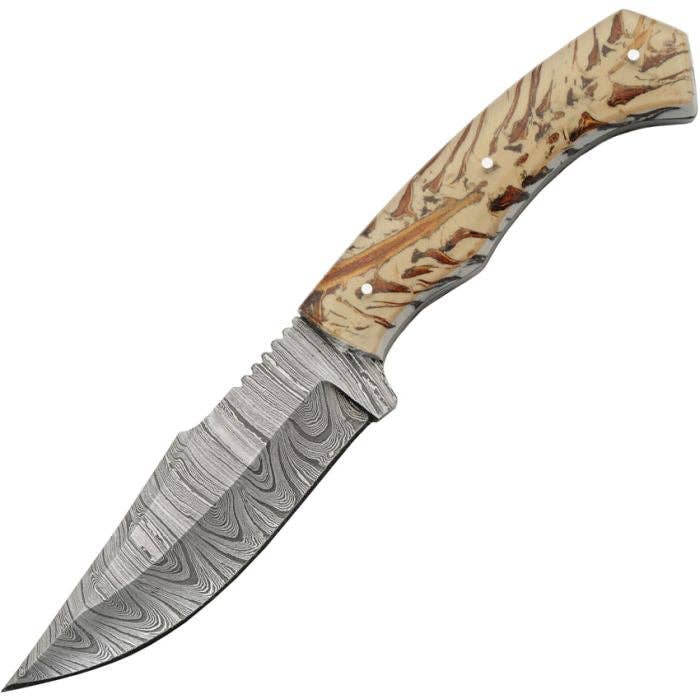 Vintage Gentlemen - Damascus Snowpeak Hunter Knife