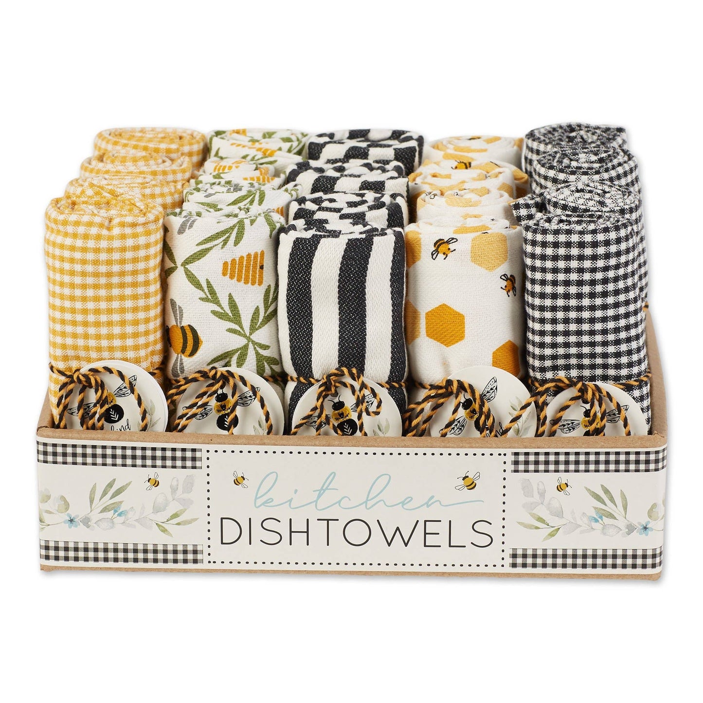 Honey Bee Dishtowel - Priced Individually