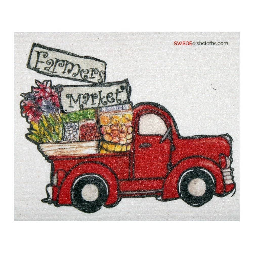 SWEDEdishcloths - Swedish Dishcloth Farmers Market Truck Spongecloth