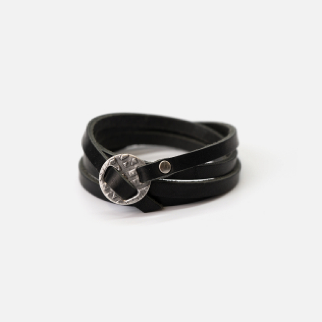 Whitney Wrap Bracelet- Black