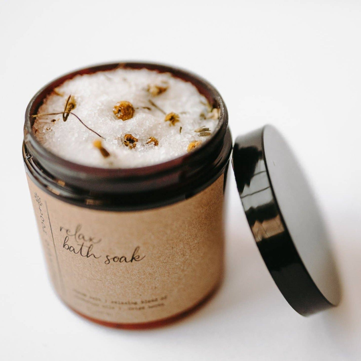 Herbal Bath Salt | Made With Organic Herbs & Dried Flowers: Relax Bath Soak Only