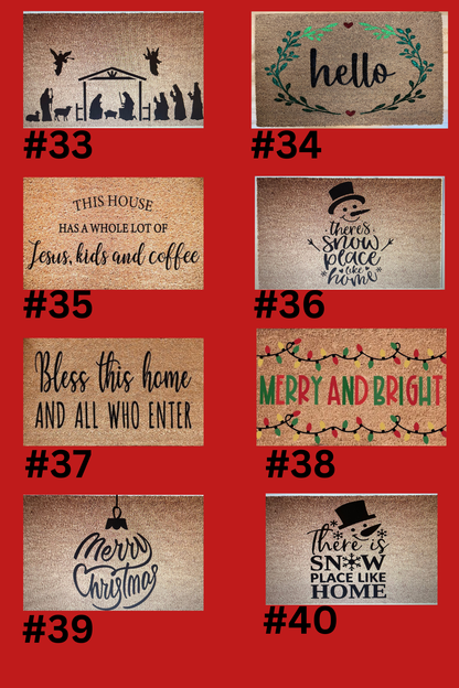 Private Party Personalized Doormat Workshop - Girl Scouts