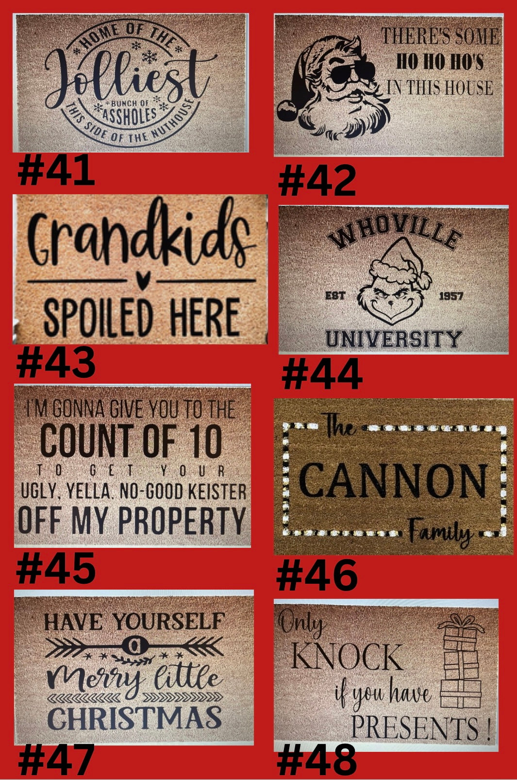 Private Party Personalized Doormat Workshop - Girl Scouts