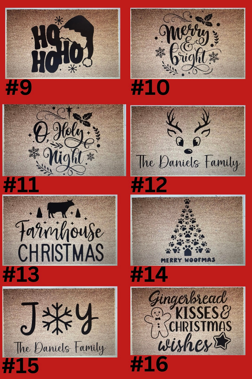 Private Party Personalized Doormat Workshop - Girl Scouts