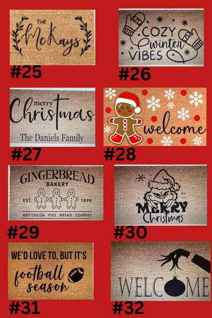 Private Party Personalized Doormat Workshop - Girl Scouts