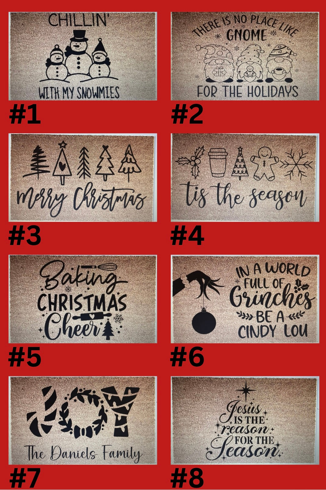 Private Party Personalized Doormat Workshop - Girl Scouts