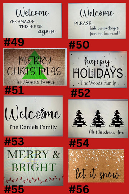 Private Party Personalized Doormat Workshop - Girl Scouts