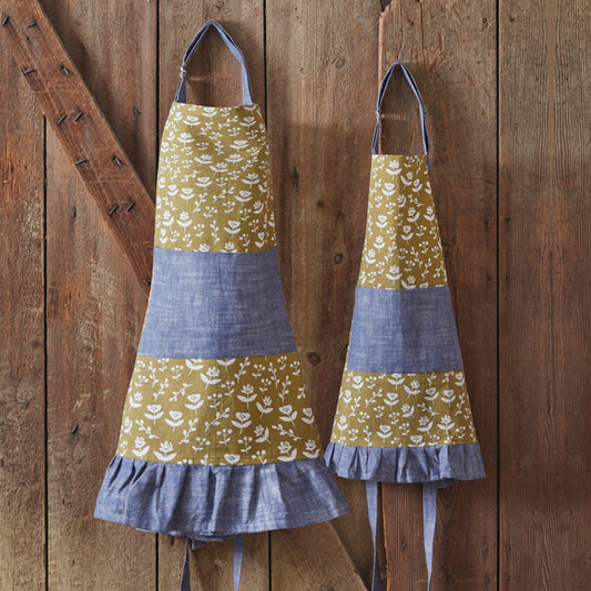 Floral Mommy & Me Apron