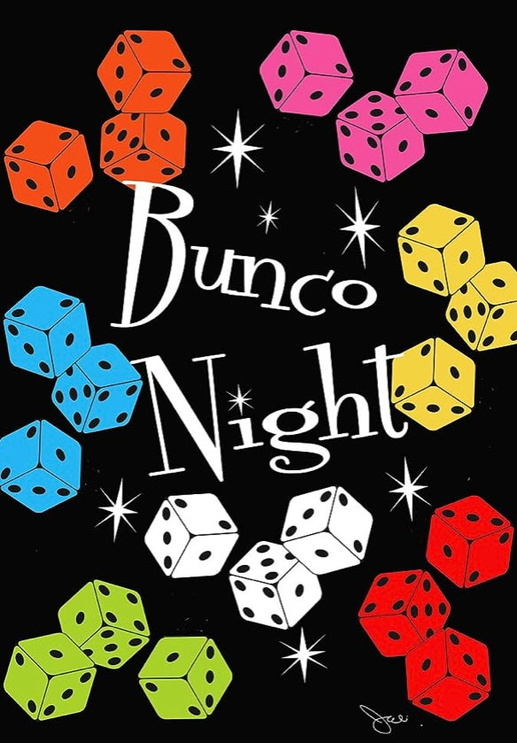 1/13/25 Ladies Bunco Night (Monday 6:30pm)