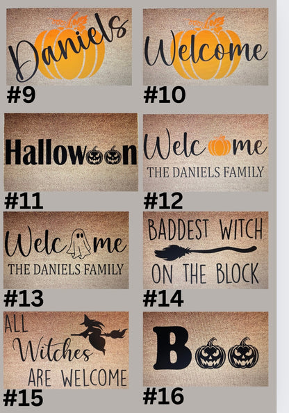 Oct/10/25 Personalized Doormat Workshop (Friday 6:00pm)