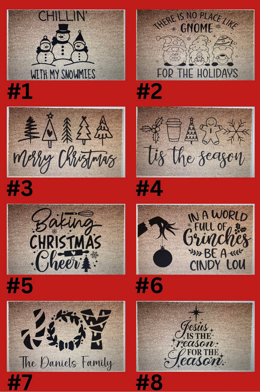 11/21/25 Personalized Doormat Workshop (Friday 6:00pm)