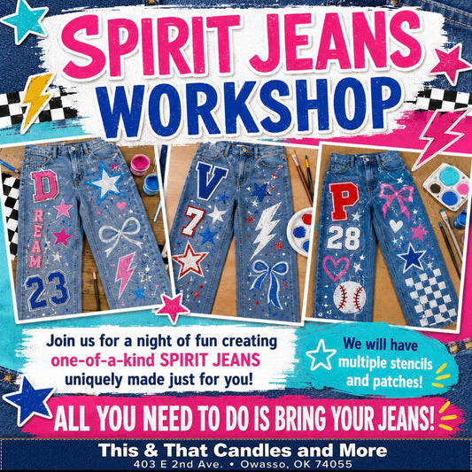 09/05/26 Spirit Jeans Workshop (Saturday 6:00pm)
