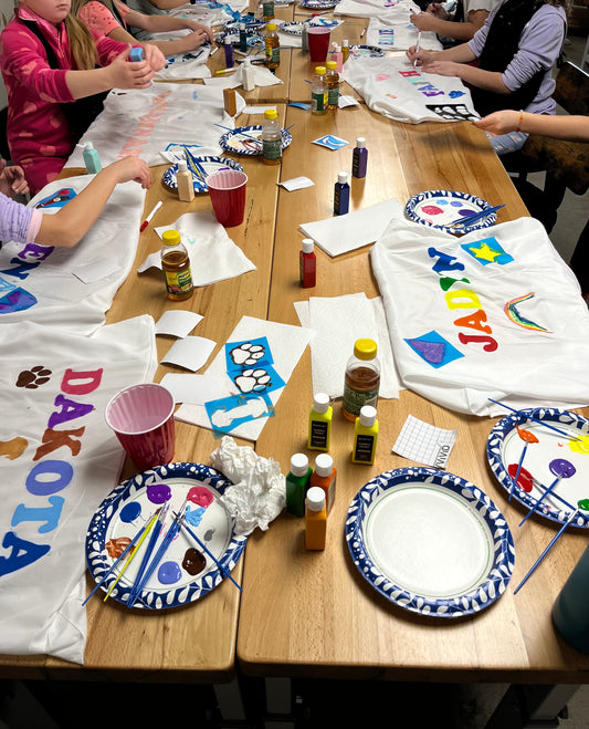 7/01/25 KIDS Painted Pillow Case and Pancakes Workshop (Tuesday 10:00am)