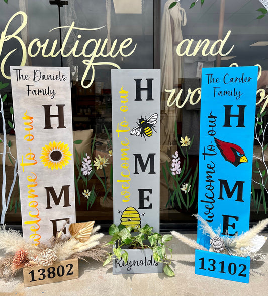5/17/25 Personalized Door Planter Box or Sign (Saturday 2:00pm)