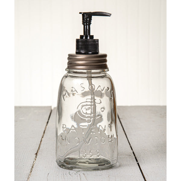 Midget Pint Mason Jar Soap Despencer