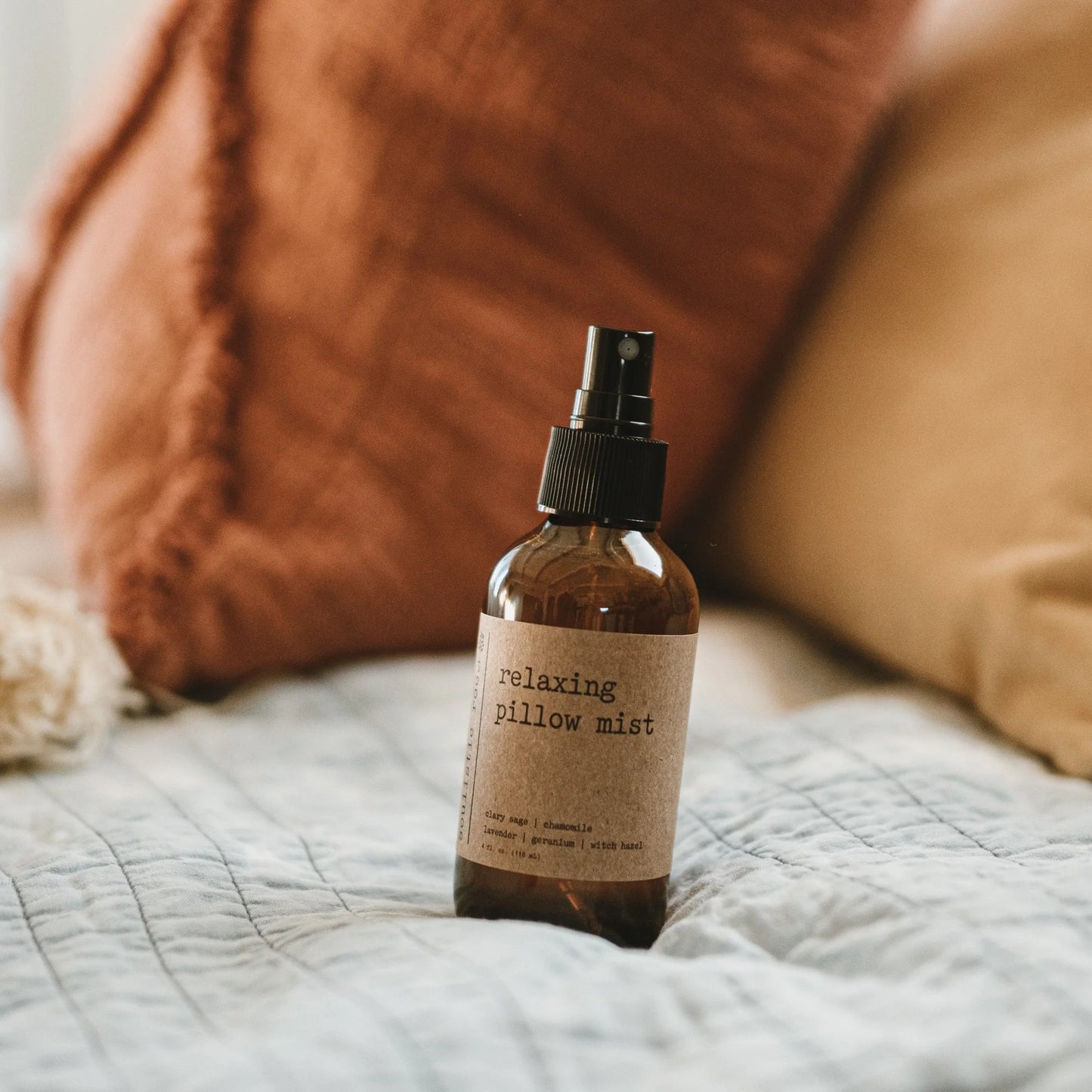 Relaxing Pillow Spray - Sleep Linen Spray w/ Essential Oil