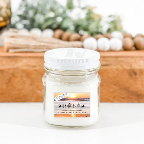 Sea Salt Sunrise 8 oz Candle