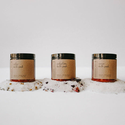 Herbal Bath Salt | Made With Organic Herbs & Dried Flowers: Revive Bath Soak Only