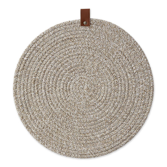 Design Imports - Earth Tan Round Placemat