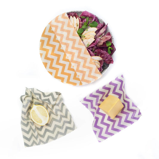 Eco Living Made Easy - Beeswax Wraps "Beeginner" Set