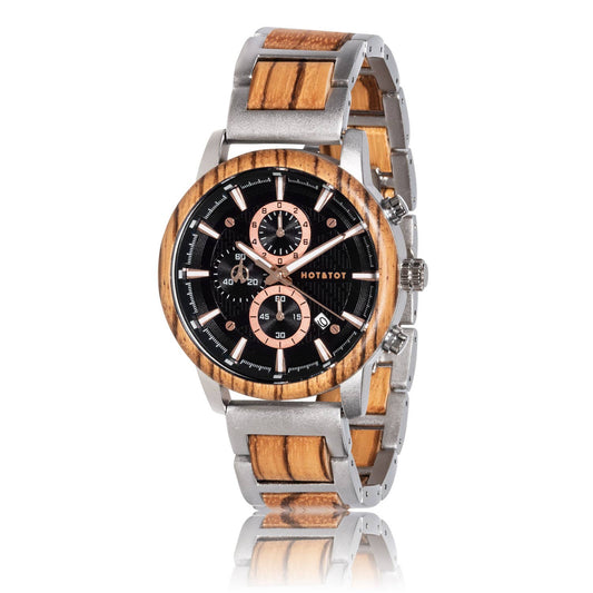 EMPEROR | Wood watch | Chronographs | Rose gold