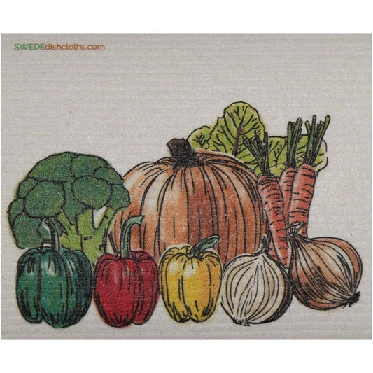 Swedish Dishcloth Fresh Vegetables Spongecloth