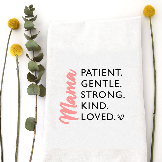 PATIENT GENTLE STRONG TEA TOWEL