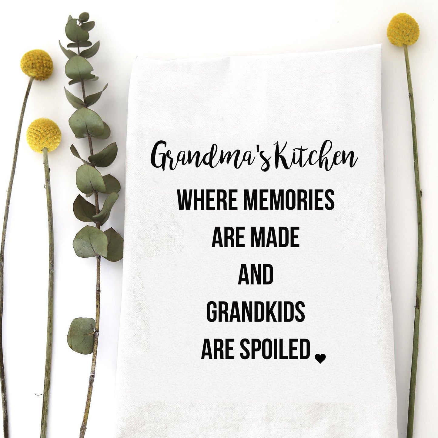 GRANDMA'S KITCHEN TEA TOWEL