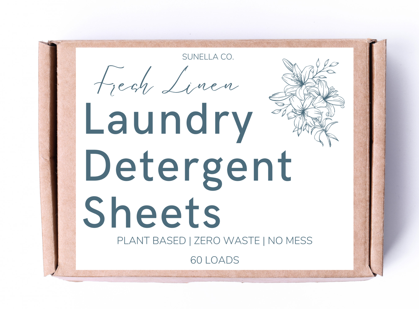 Laundry Detergent Sheets: Fresh Linen