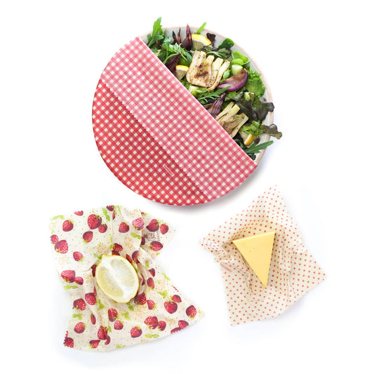 Eco Living Made Easy - Beeswax Wraps "Beeginner" Set