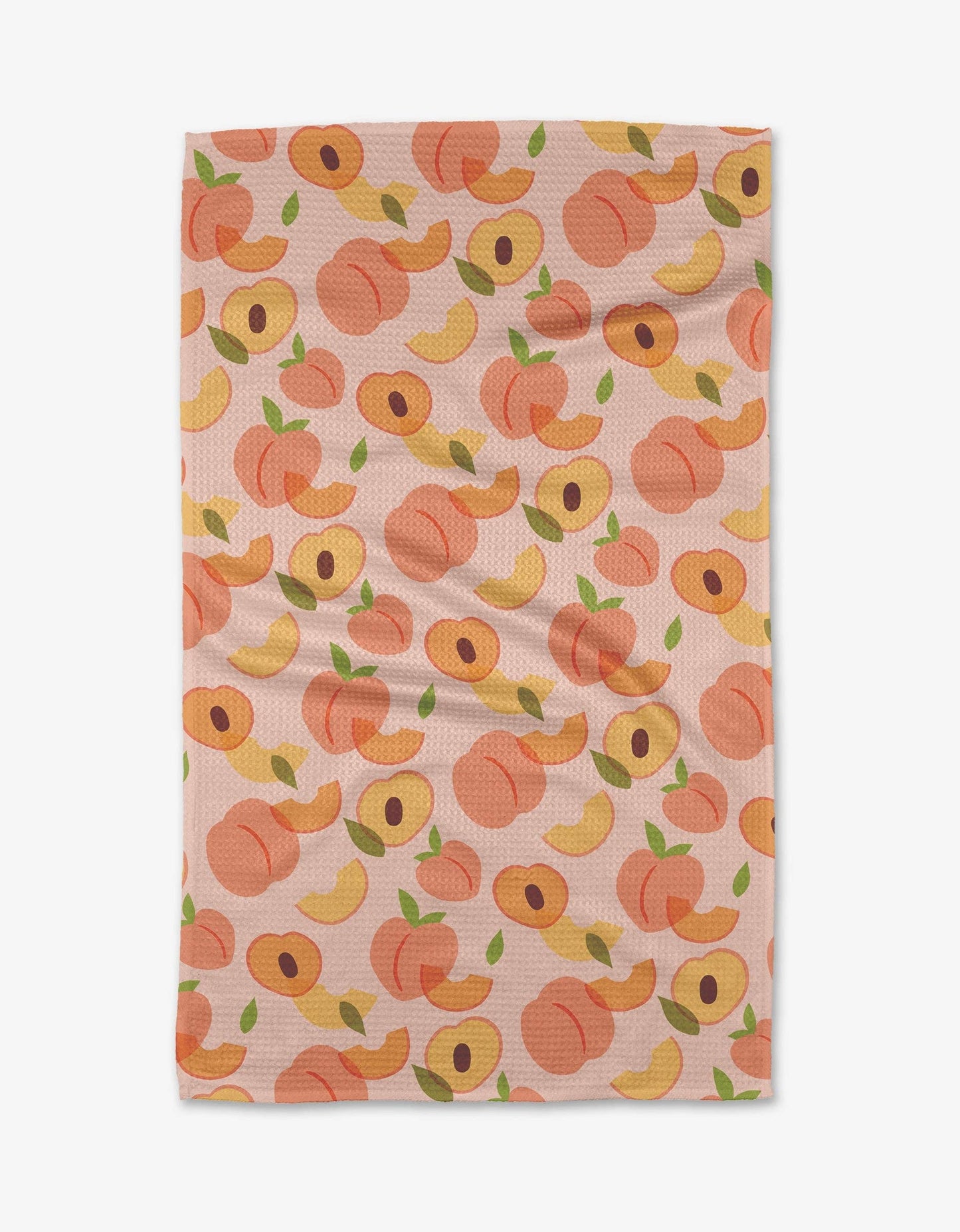 Geometry - Peaches Tea Towel